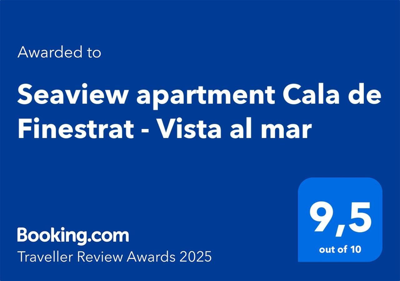 Seaview Apartment Cala De Finestrat - Vista Al Mar Villajoyosa Buitenkant foto